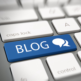 Online blog and blogspot concept