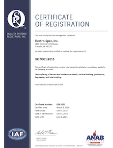 ISO90002015 Certificate Preview